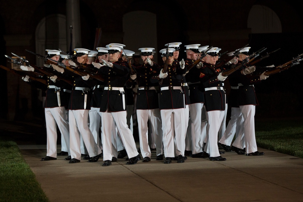 Marine Barracks Washington Evening Parade June 30, 2017