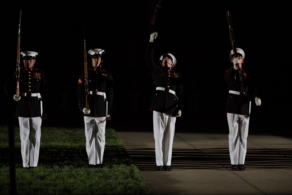 Marine Barracks Washington Evening Parade June 30, 2017