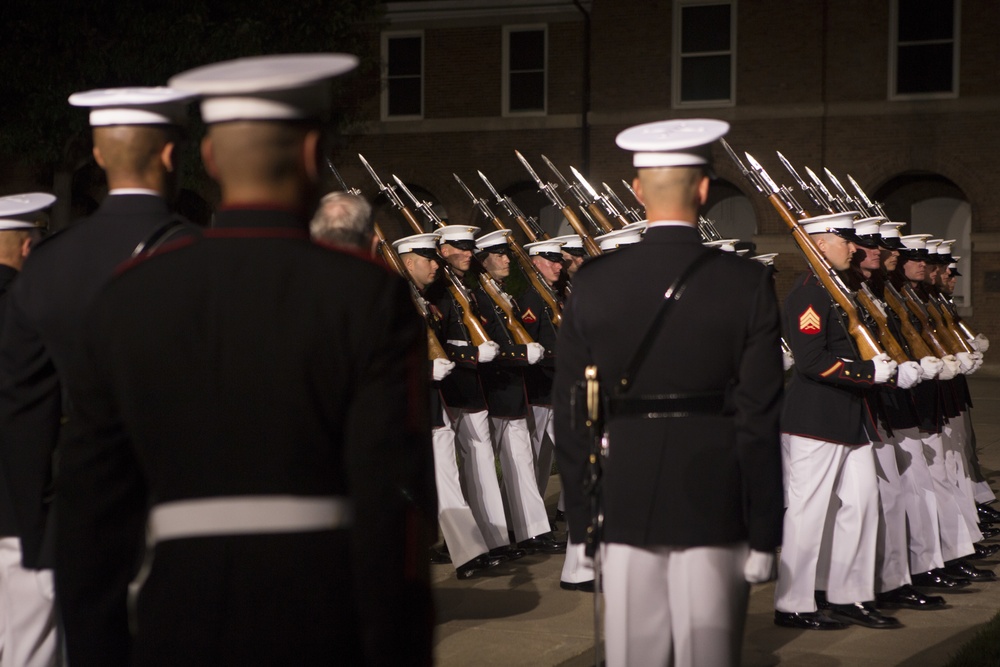 Marine Barracks Washington Evening Parade June 30, 2017