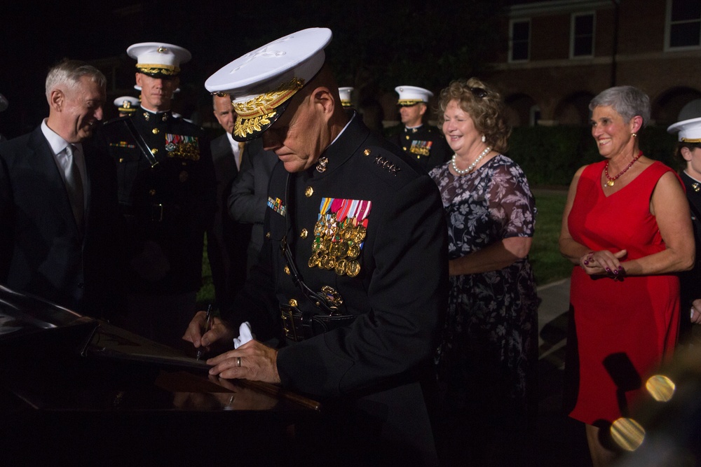 Marine Barracks Washington Evening Parade June 30, 2017