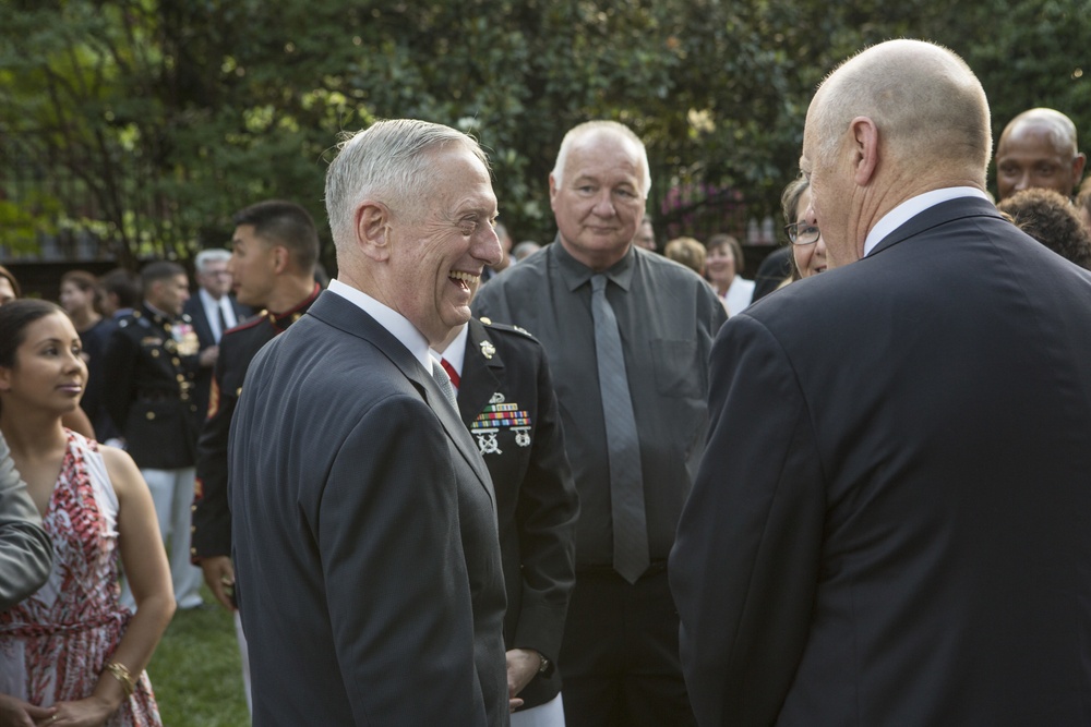 Marine Barracks Washington Evening Parade June 30, 2017