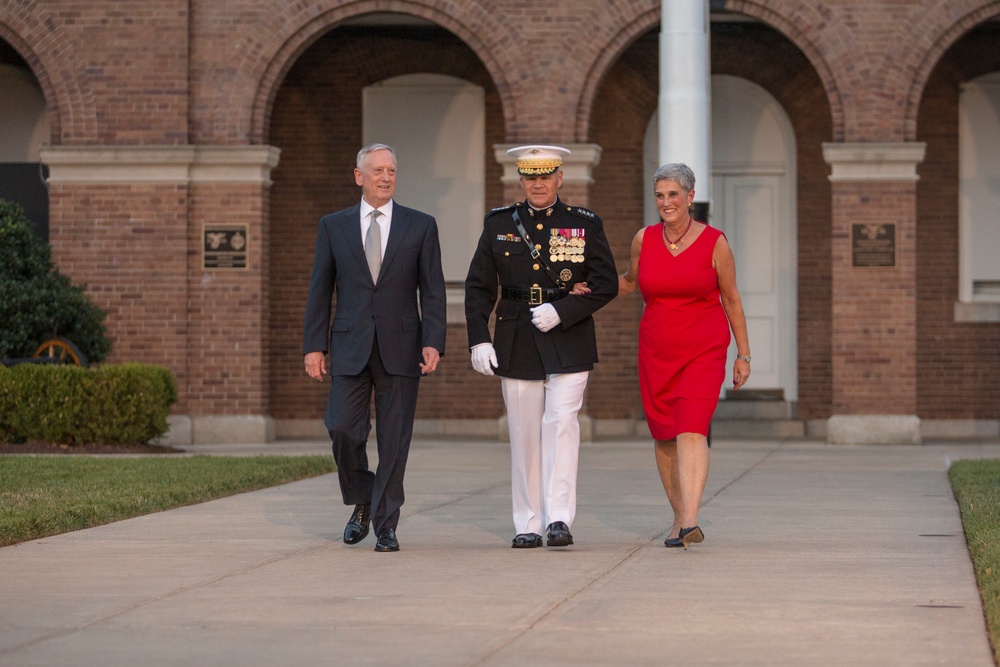 Marine Barracks Washington Evening Parade June 30, 2017