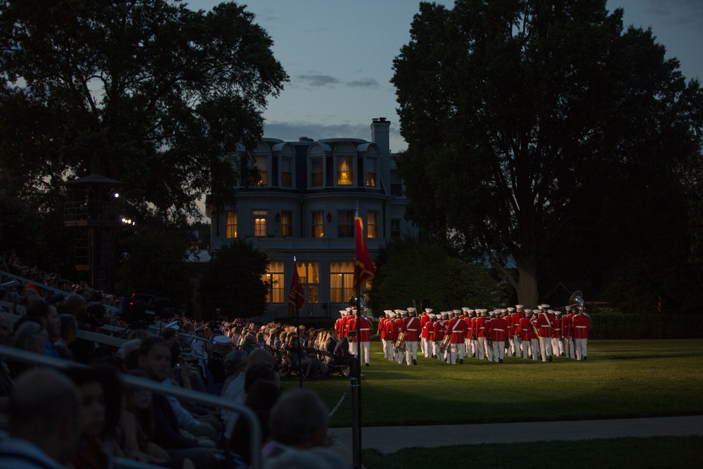 Marine Barracks Washington Evening Parade June 30, 2017