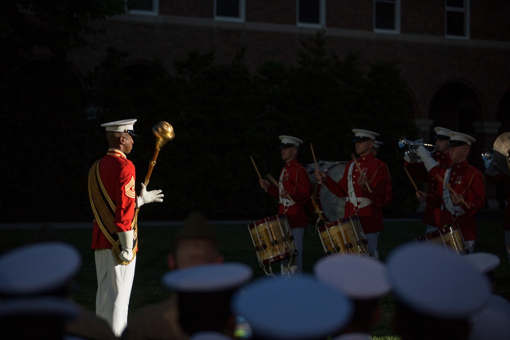 Marine Barracks Washington Evening Parade June 30, 2017