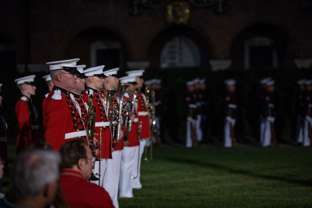 Marine Barracks Washington Evening Parade June 30, 2017