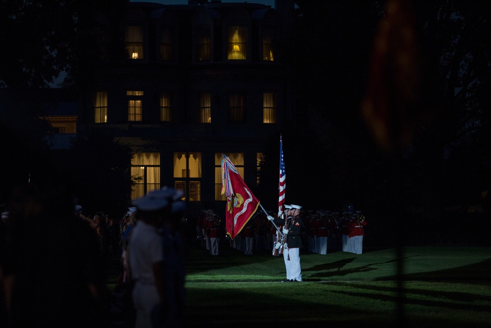 Marine Barracks Washington Evening Parade June 30, 2017