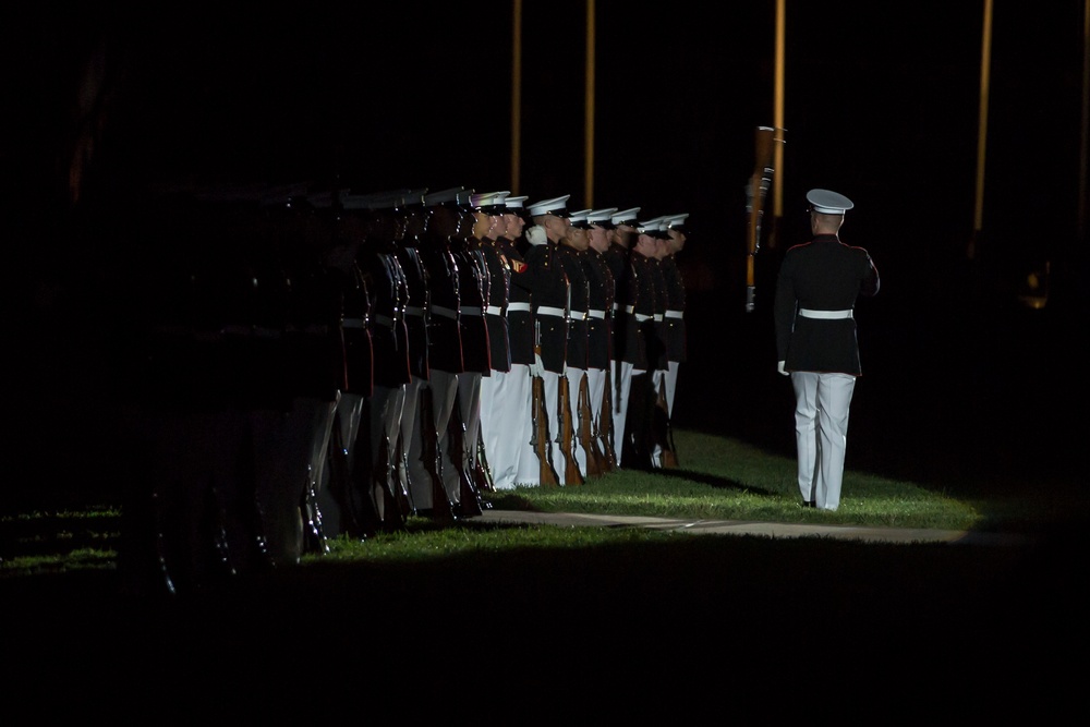 Marine Barracks Washington Evening Parade June 30, 2017