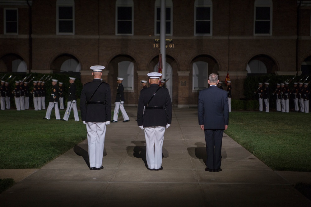 Marine Barracks Washington Evening Parade June 30, 2017