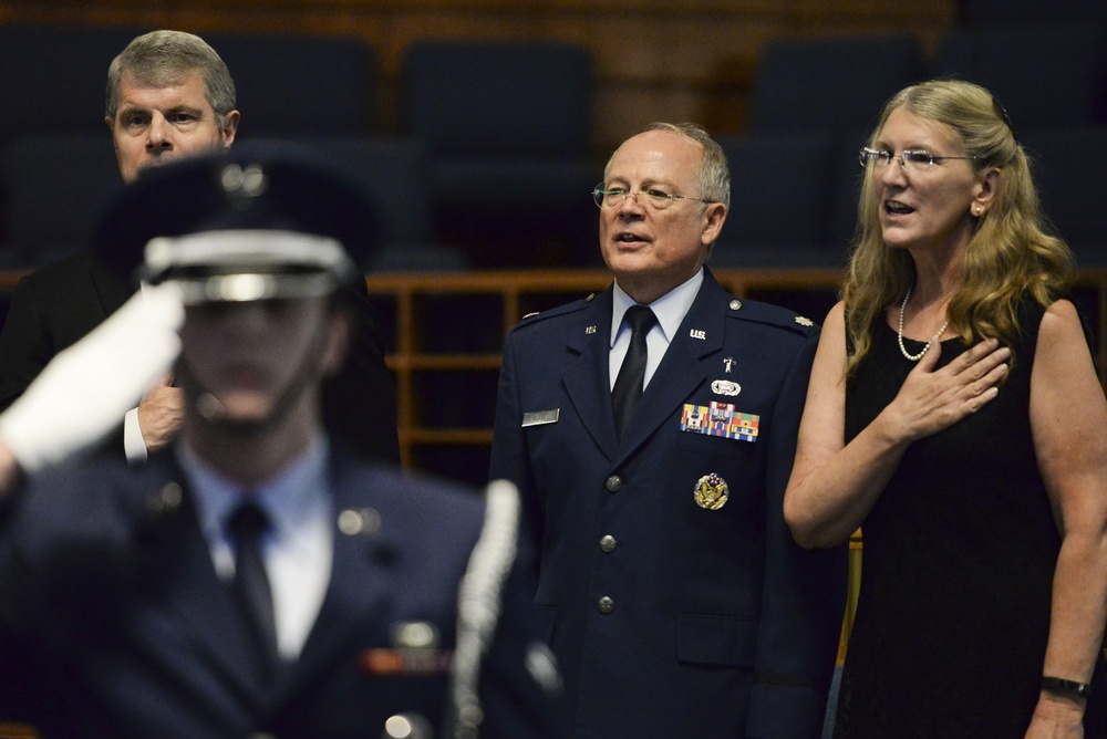 Lt. Colonel James M. Glass retirement