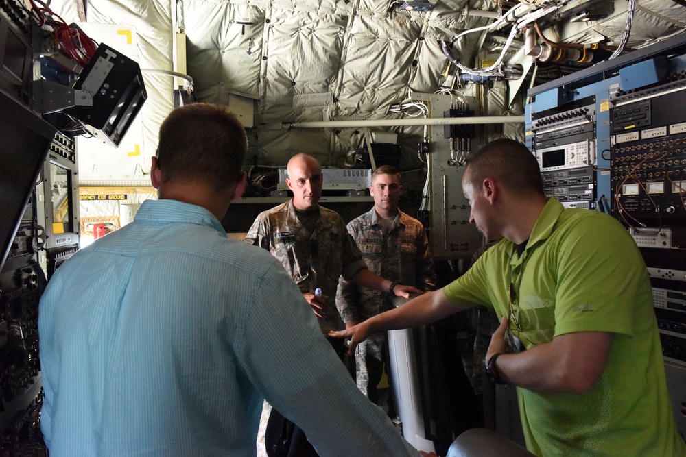 Lithuanian Command Sgt. Maj. visits 193rd SOW