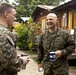 Maj. Gen. Bellon visits SPMAGTF-SC Marines, sailors
