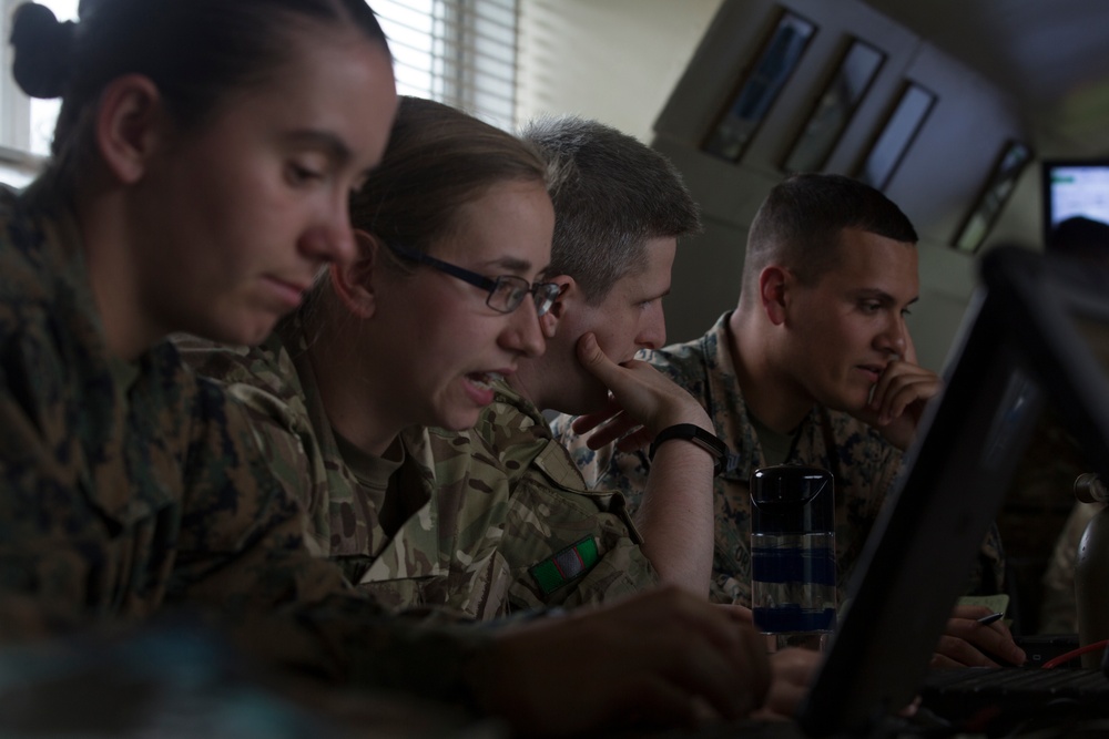 Phoenix Odyssey 17: U.S. Marines, British soldiers collaborate during bilateral exercise