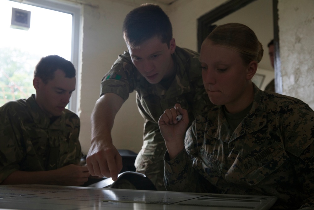 Phoenix Odyssey 17: U.S. Marines, British soldiers collaborate during bilateral exercise