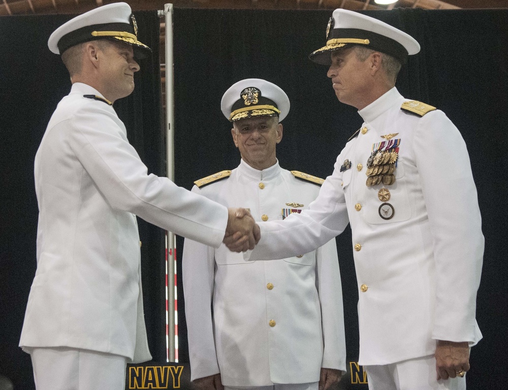 Navy Recruiting Command Receives New Commander