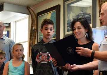 Coast Guard honors Mrs. Darci Dawson for lifesaving efforts