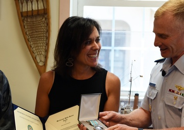 Coast Guard honors Mrs. Darci Dawson for lifesaving efforts