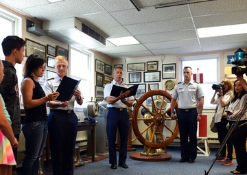 Coast Guard honors Mrs. Darci Dawson for lifesaving efforts