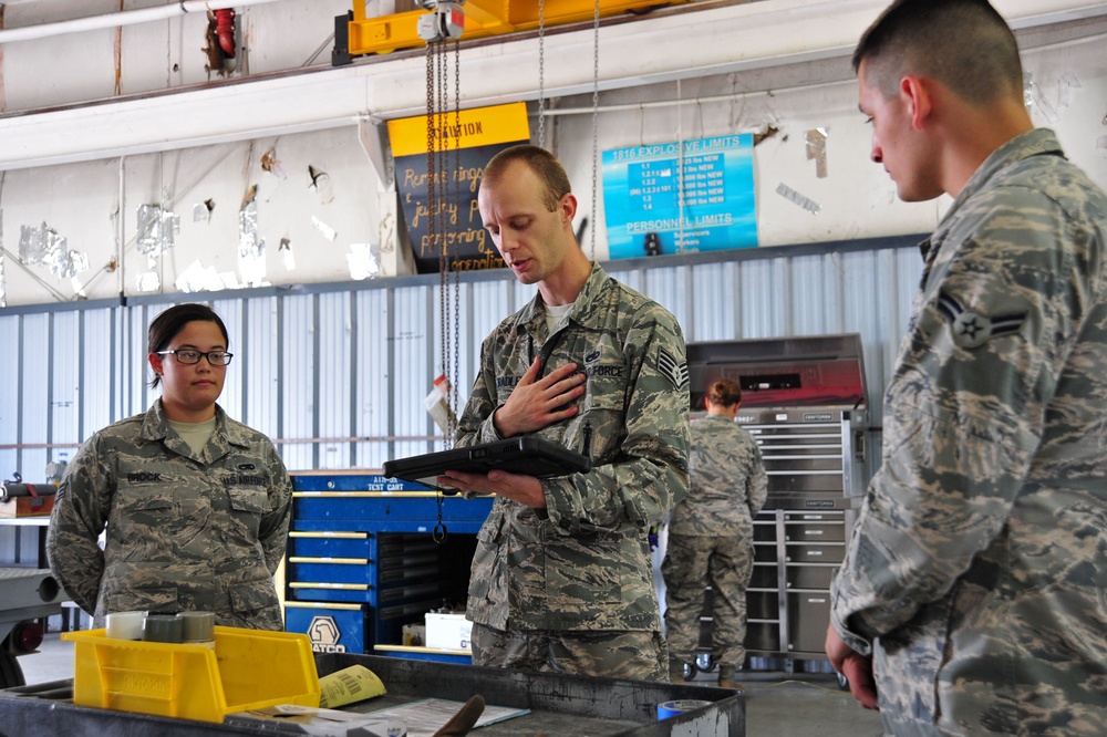 20th EMS Airmen inspect for safety