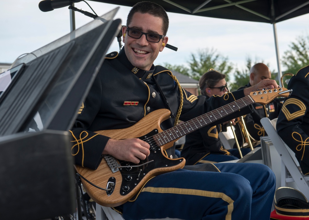 Under Secretary of the Army Karl Schneider, hosts Twilight Tattoo, June 28, 2017