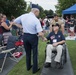 The United States Air Force Band performs at the Air Force Memorial on Independence Day 2017