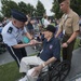 The United States Air Force Band performs at the Air Force Memorial on Independence Day 2017