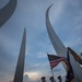 The United States Air Force Band performs at the Air Force Memorial on Independence Day 2017