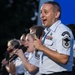 The United States Air Force Band performs at the Air Force Memorial on Independence Day 2017