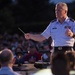 The United States Air Force Band performs at the Air Force Memorial on Independence Day 2017