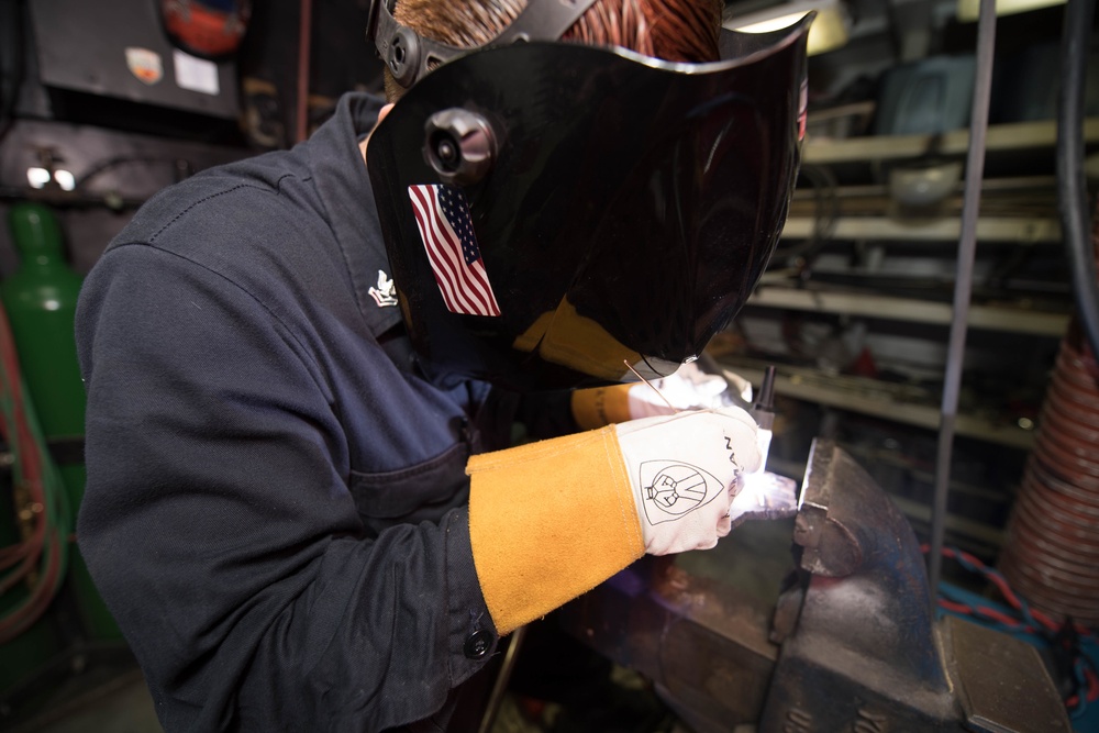 Dewey Performs Maintenance