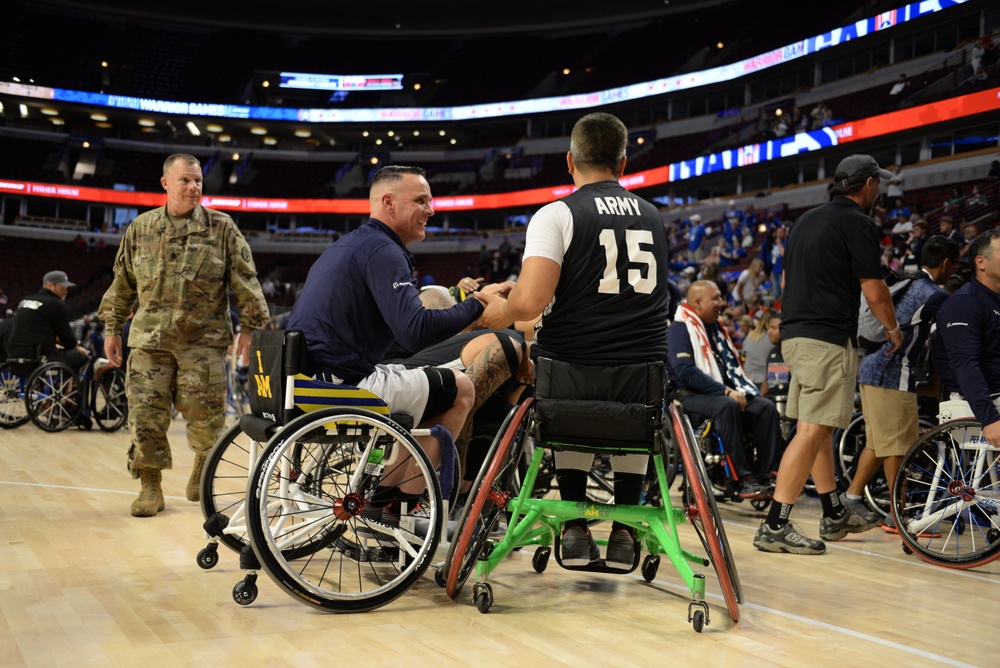 2017 DoD Warrior Games Wheelchair Basketball