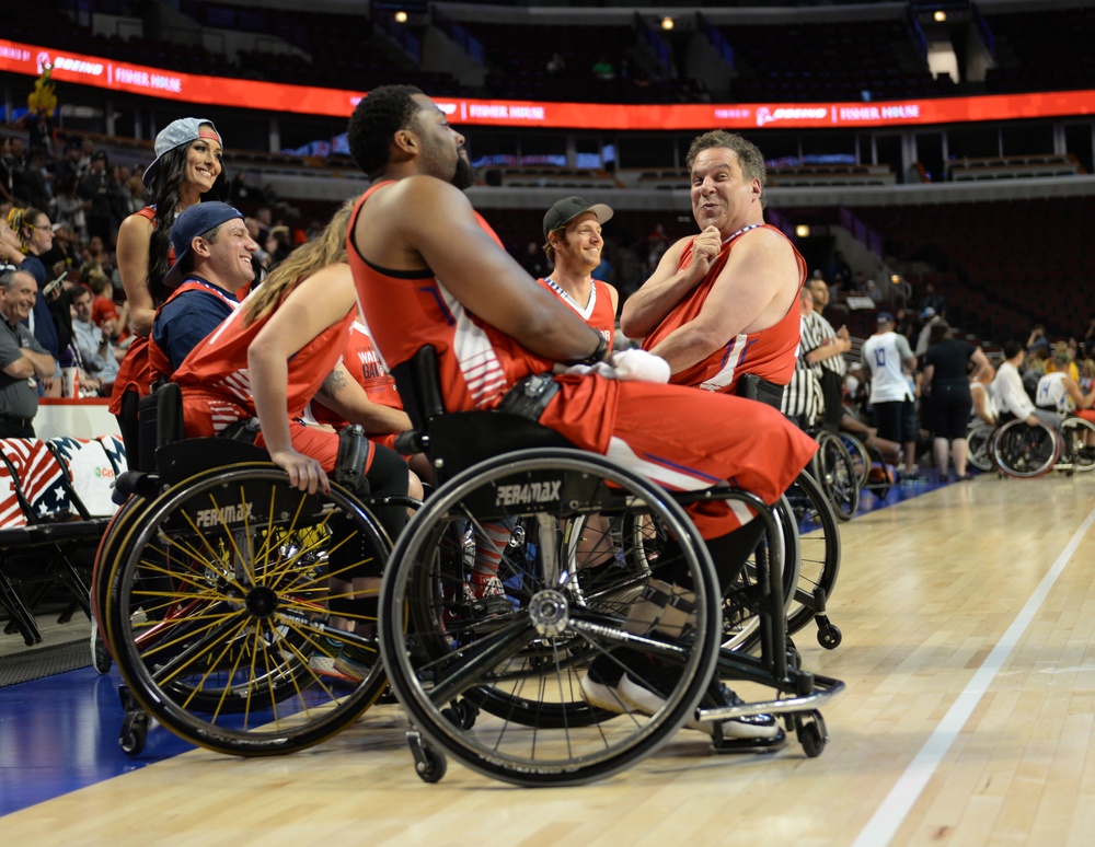 2017 DoD Warrior Games Celebrity Wheelchair Basketball Game