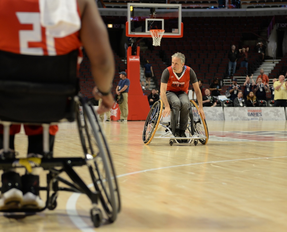 2017 DoD Warrior Games Celebrity Wheelchair Basketball Game