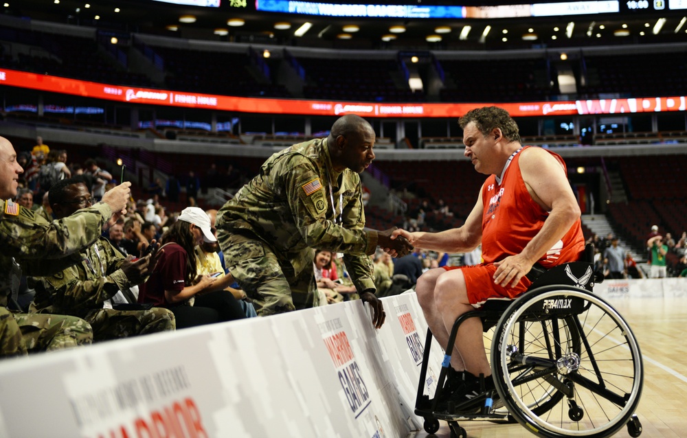 2017 DoD Warrior Games Celebrity Wheelchair Basketball Game