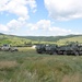 5-113th Field Artillery Sets Up Camp for Exercise Saber Guardian