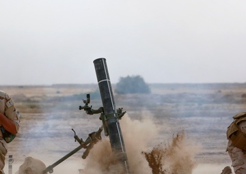 Portuguese army leads Iraqi army In indirect fire training with 120mm mortars