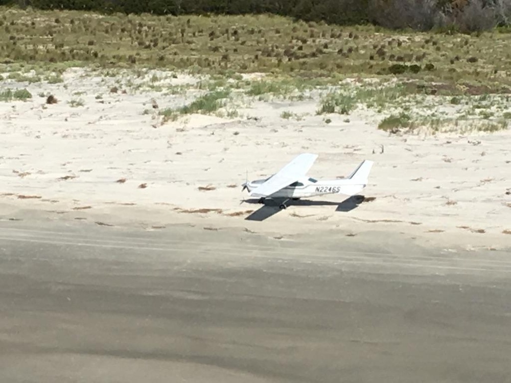 Coast Guard assists three people following aircraft emergency landing on Ossabaw Island