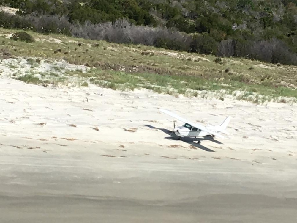 Coast Guard assists three people following aircraft emergency landing on Ossabaw Island