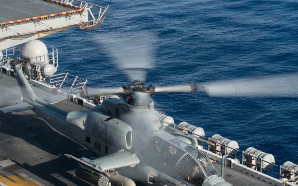 Talisman Saber 2017 Flight Operations aboard USS Bonhomme Richard (LHD 6)