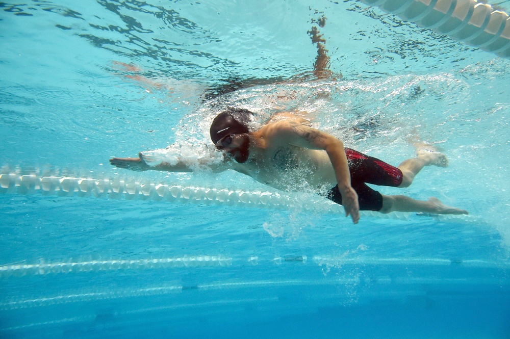 DoD Warrior Games Swimming Comp