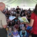 Base Children Benefit from Books on Bases