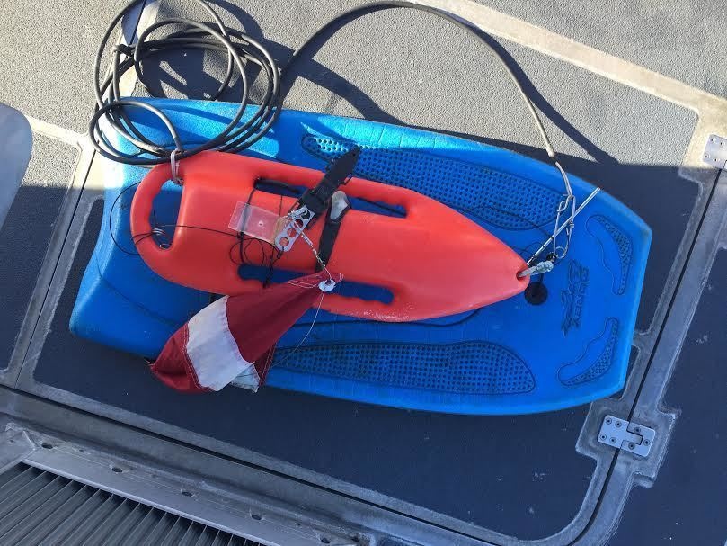 Coast Guard seeks public’s help finding owner of adrift dive float off Sand Island Beach, Oahu