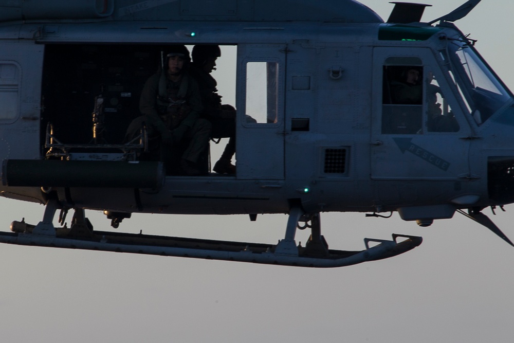 Flight deck remains busy aboard BHR during Talisman Saber