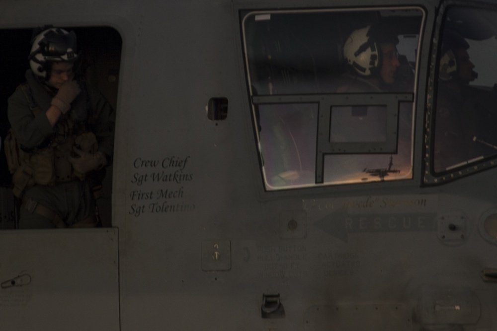Flight deck remains busy aboard BHR during Talisman Saber
