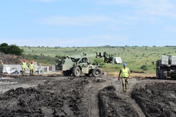 U.K. and U.S. Forces construct Light Demo Range