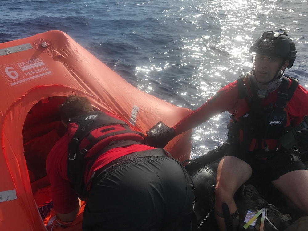 Long-range rescue at sea
