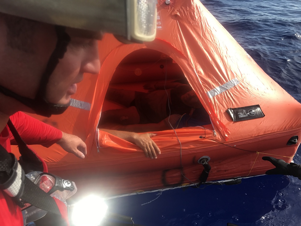 Long-range rescue at sea