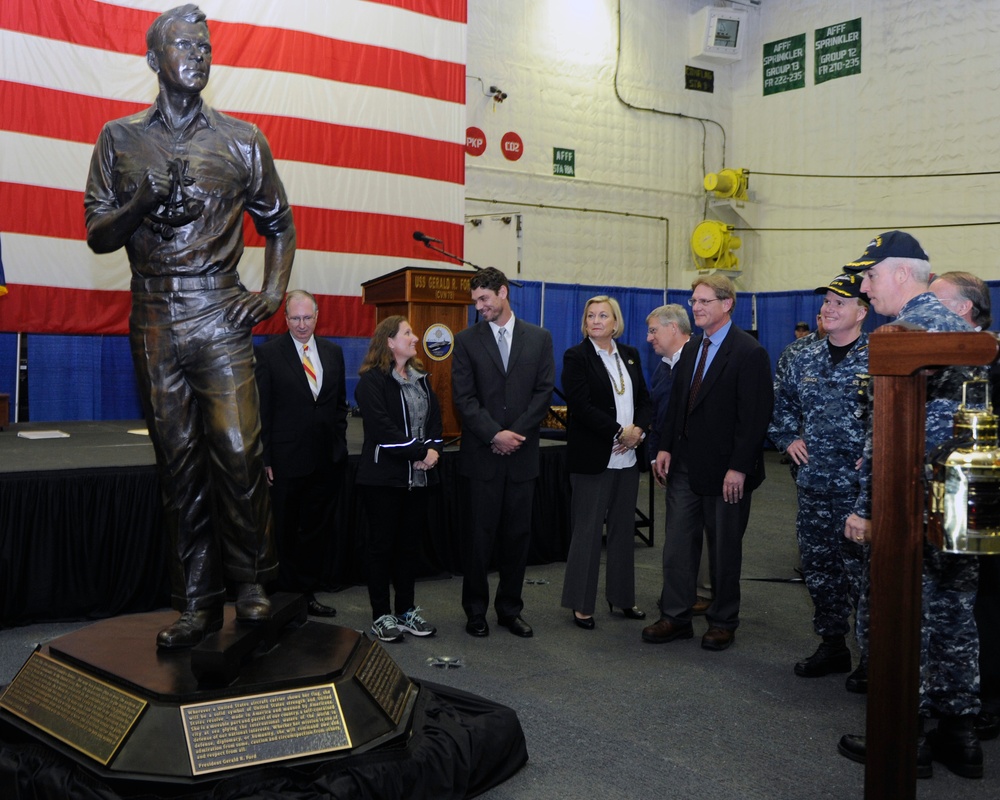 Susan Ford Bales Statue Dedication ceremony