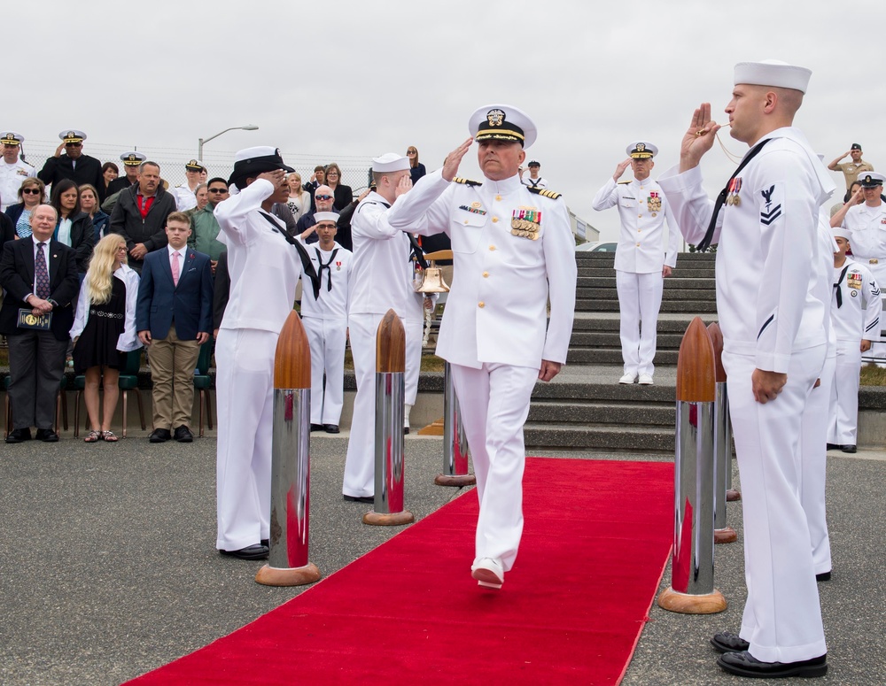 Naval Hospital Oak Harbor Change of Command Ceremony