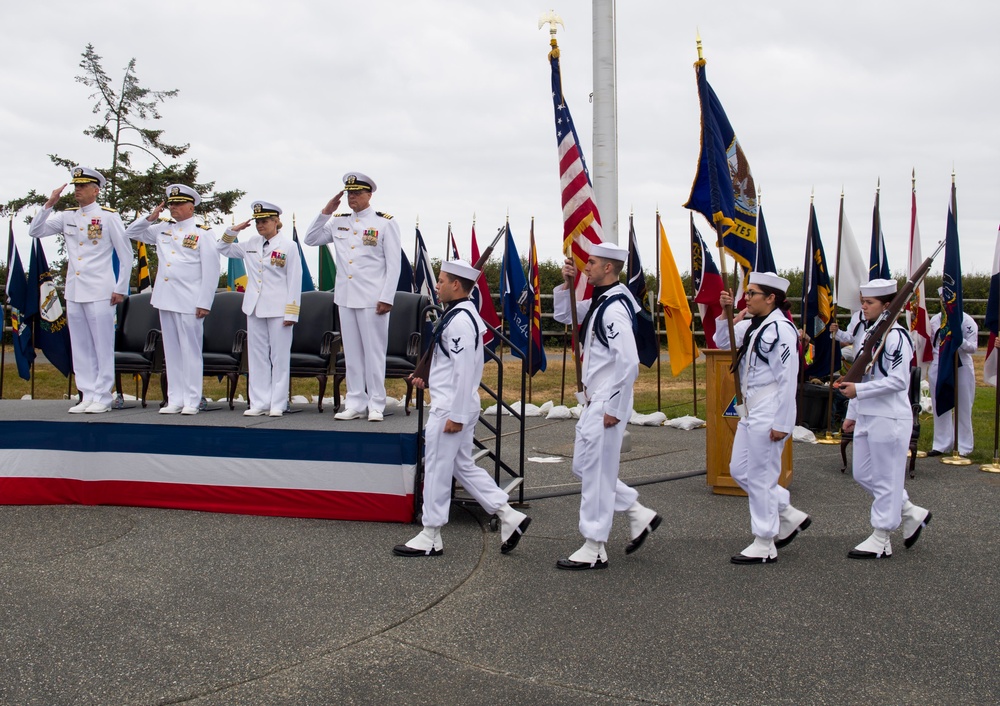 Naval Hospital Oak Harbor Change of Command Ceremony