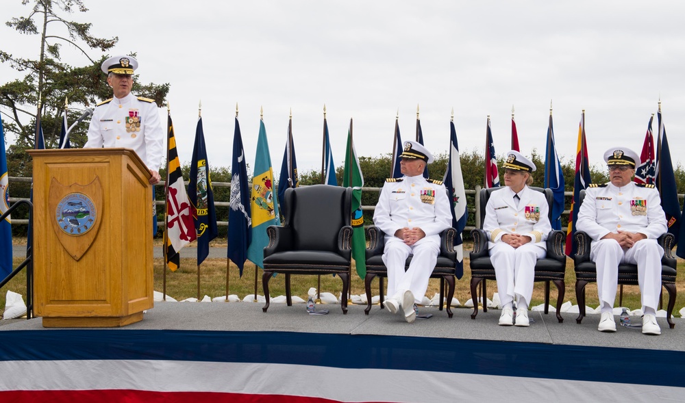 Naval Hospital Oak Harbor Change of Command Ceremony